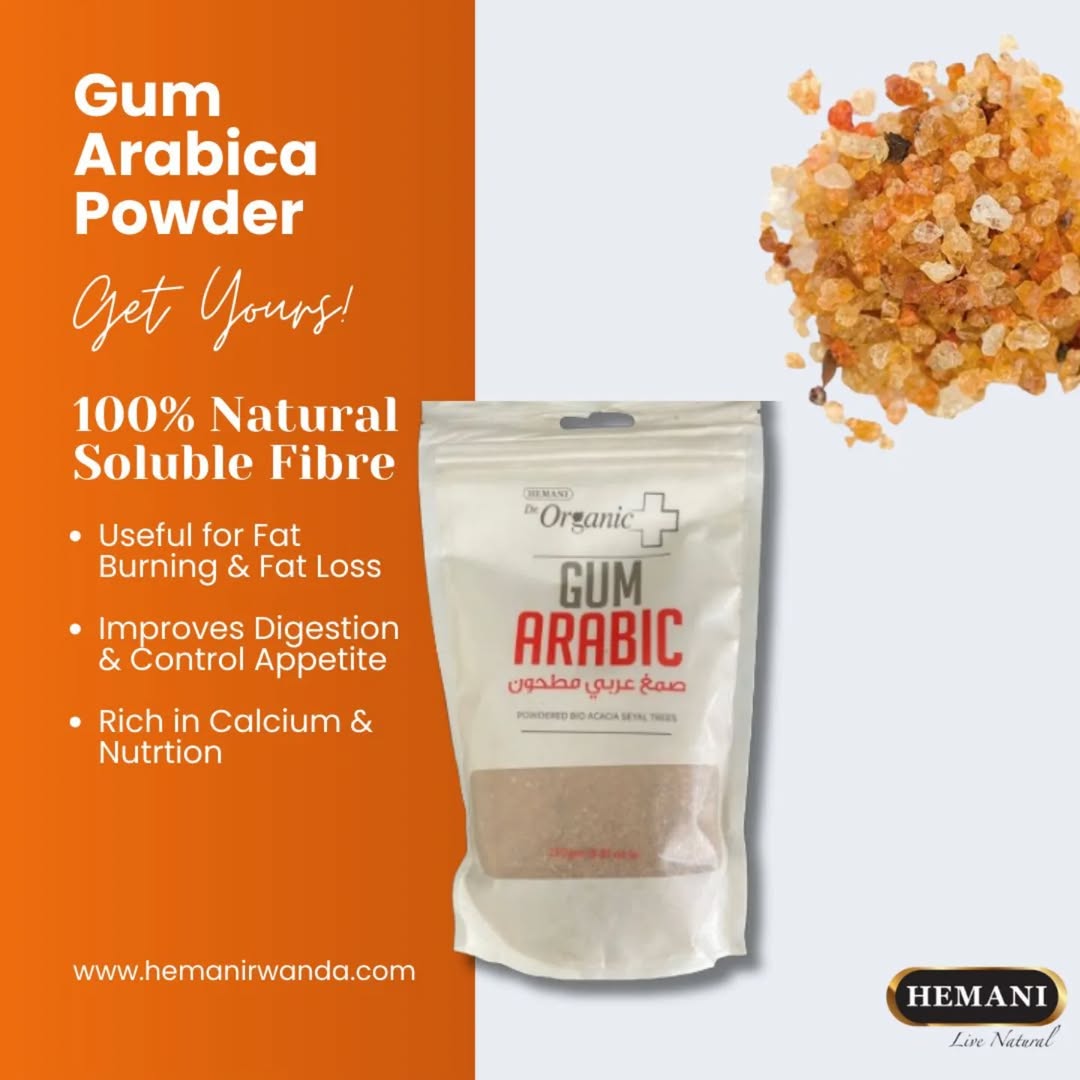 Gum arabica powder
