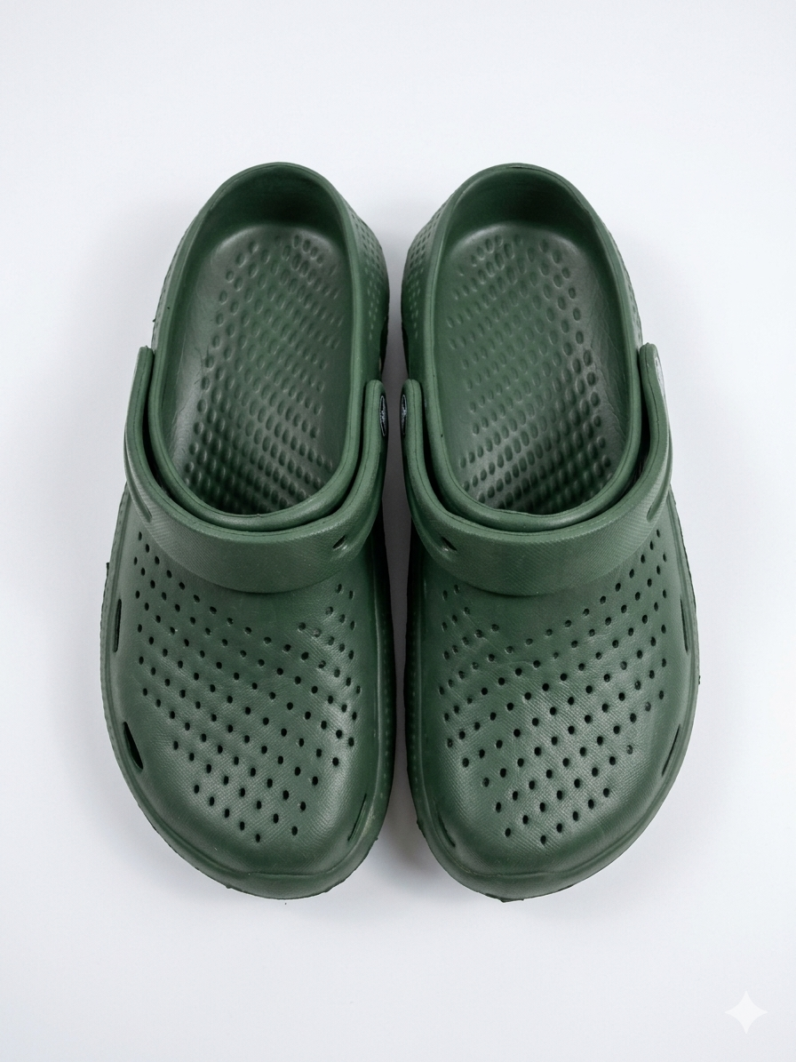 molded clog sandals