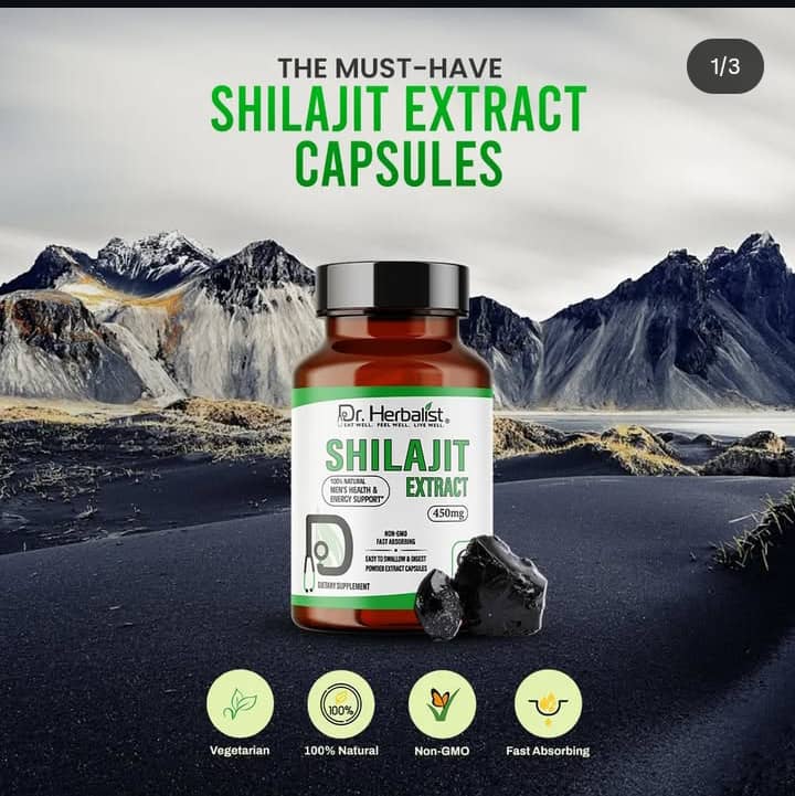Dr. Herbalist Shilajit Extract Capsules