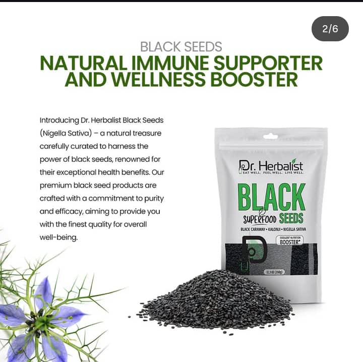 Dr. Herbalist Black Superfood Seeds
