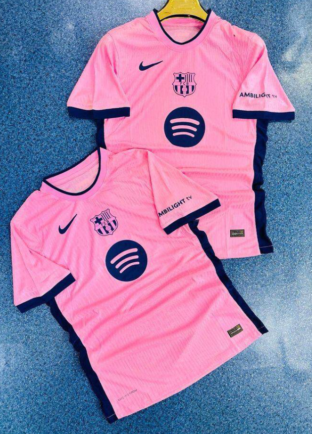 2025/2026 season special edition pink FC Barcelona jerseys