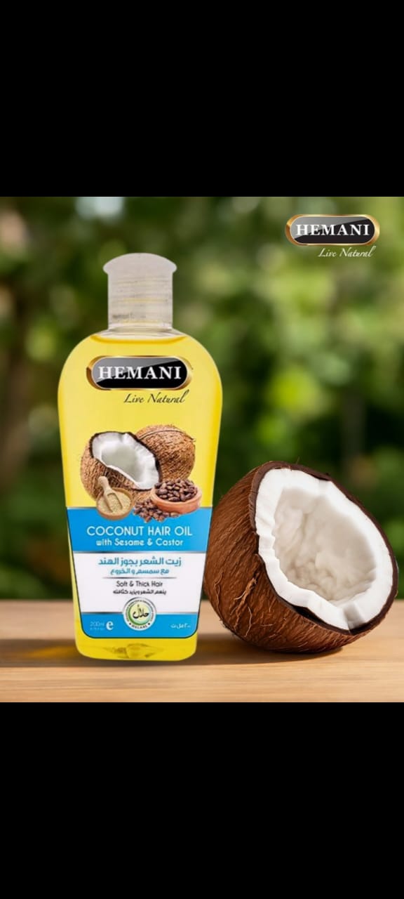 Hemani Coconut Hair Oil