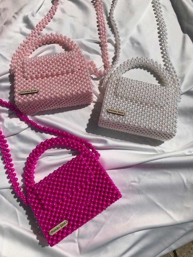 beaded pearl handbags