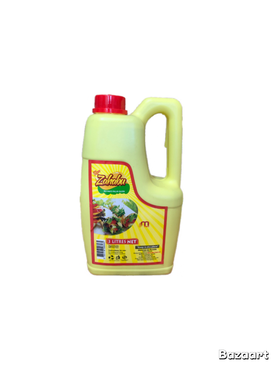 Zahabu Refined Palm Olein 3L