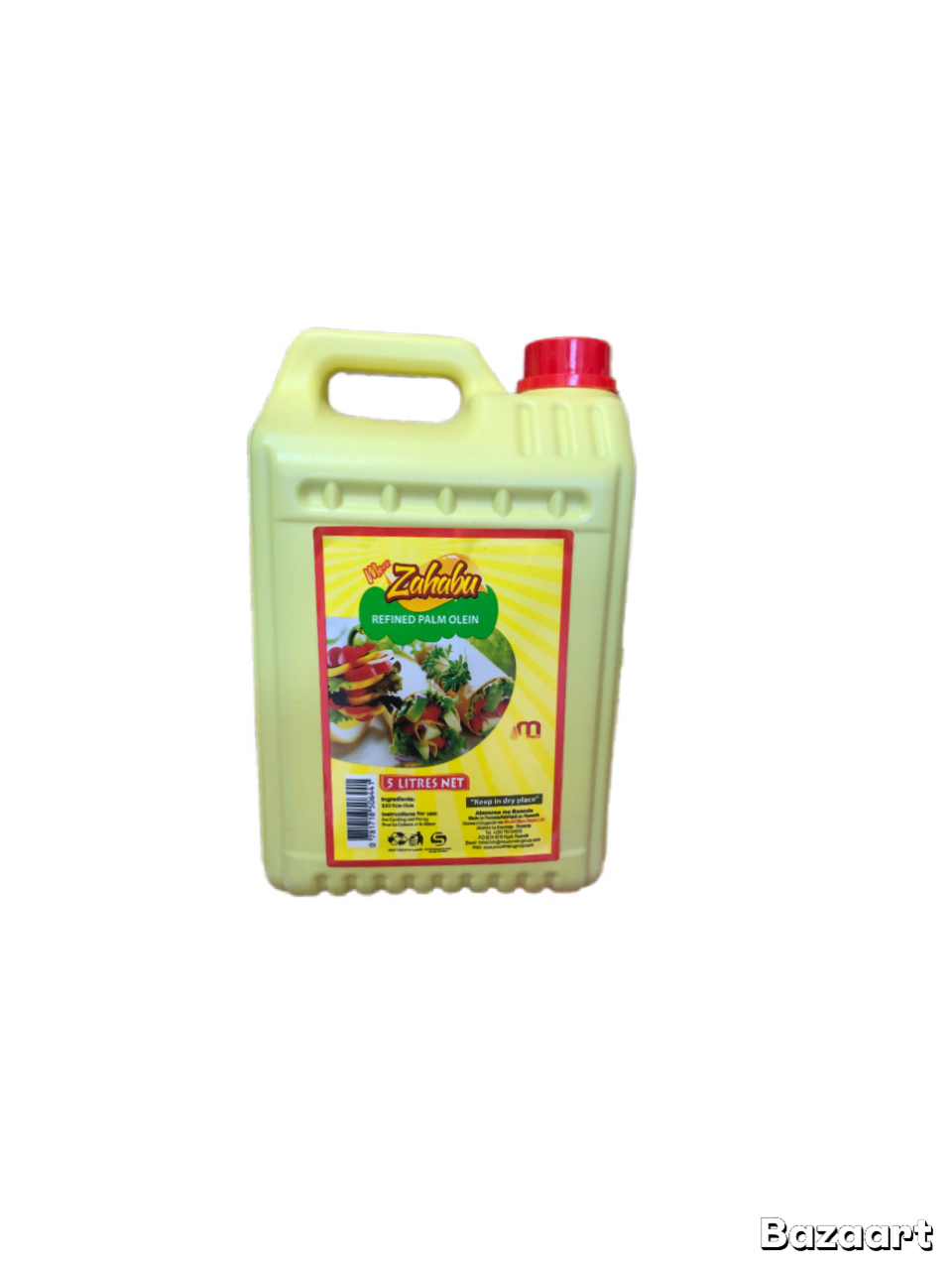 Zahabu Refined Palm Olein 5L